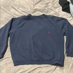 Vintage Benetton Navy Blue Super Thick Sweatshirt